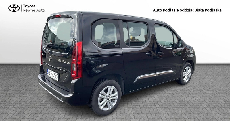 Toyota Proace City Verso cena 86900 przebieg: 49725, rok produkcji 2020 z Ostroróg małe 211